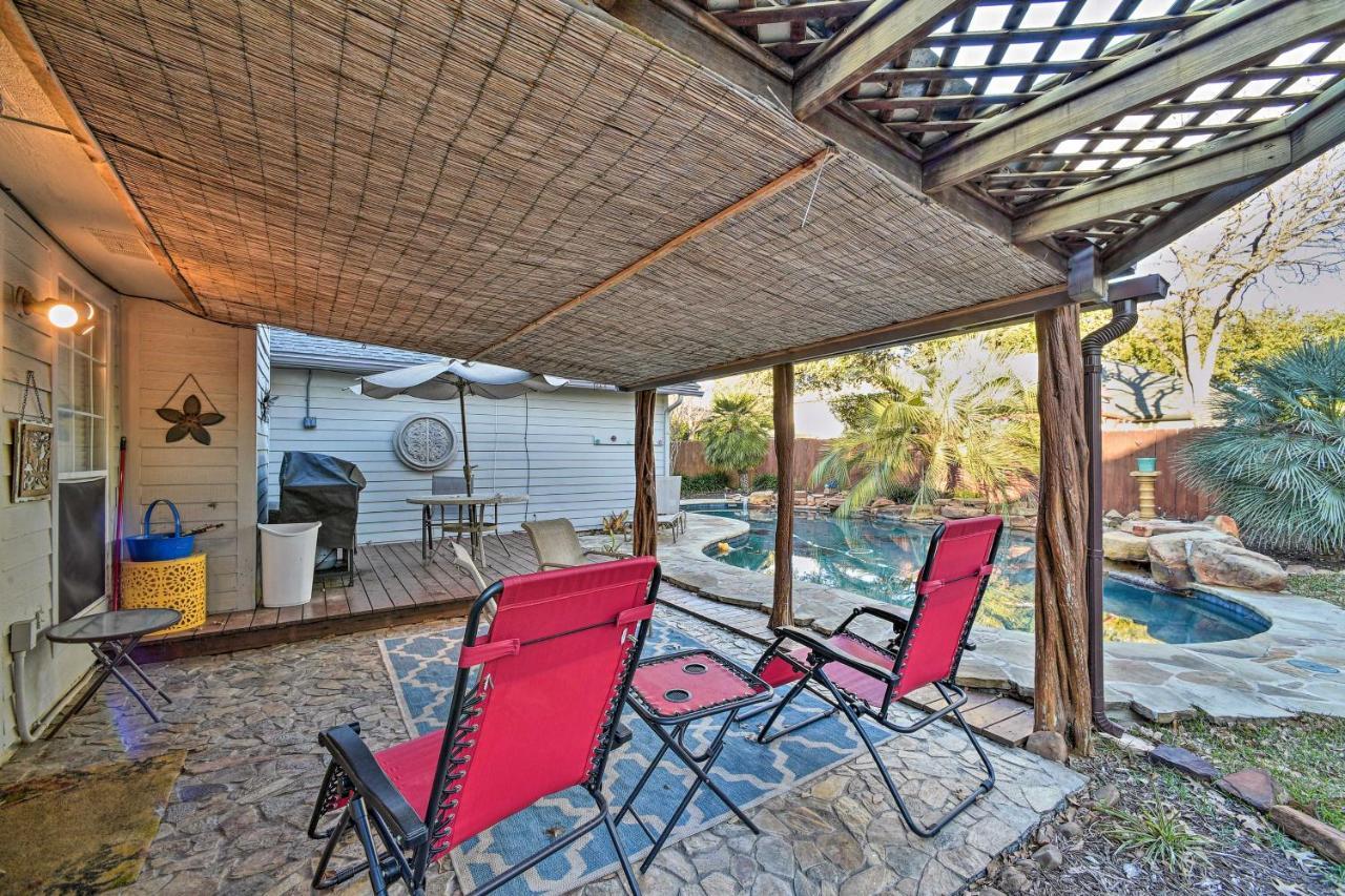 Вилла Peaceful San Antonio Oasis With Private Pool And Grill Экстерьер фото
