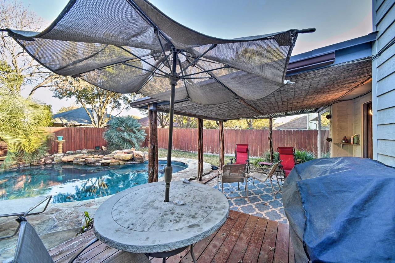Вилла Peaceful San Antonio Oasis With Private Pool And Grill Экстерьер фото