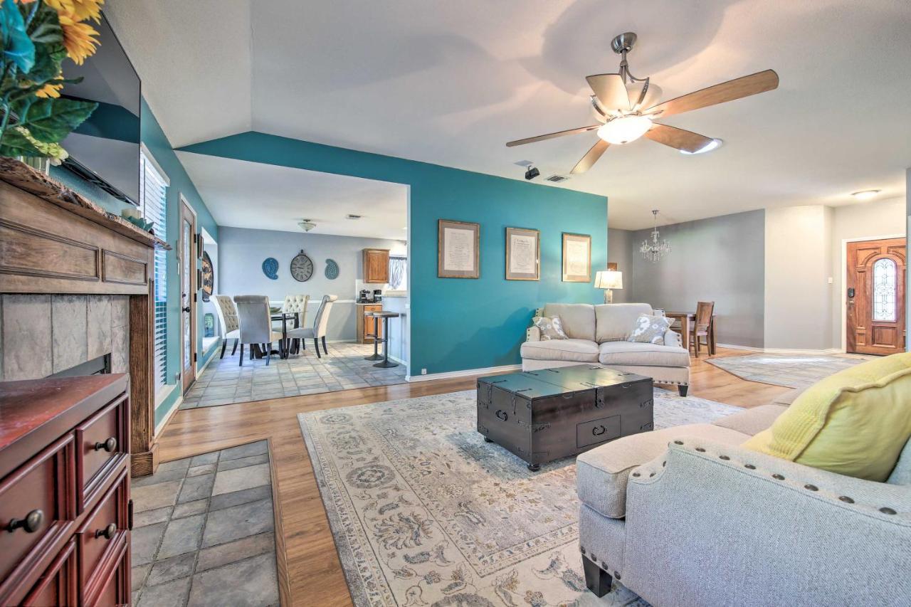 Вилла Peaceful San Antonio Oasis With Private Pool And Grill Экстерьер фото