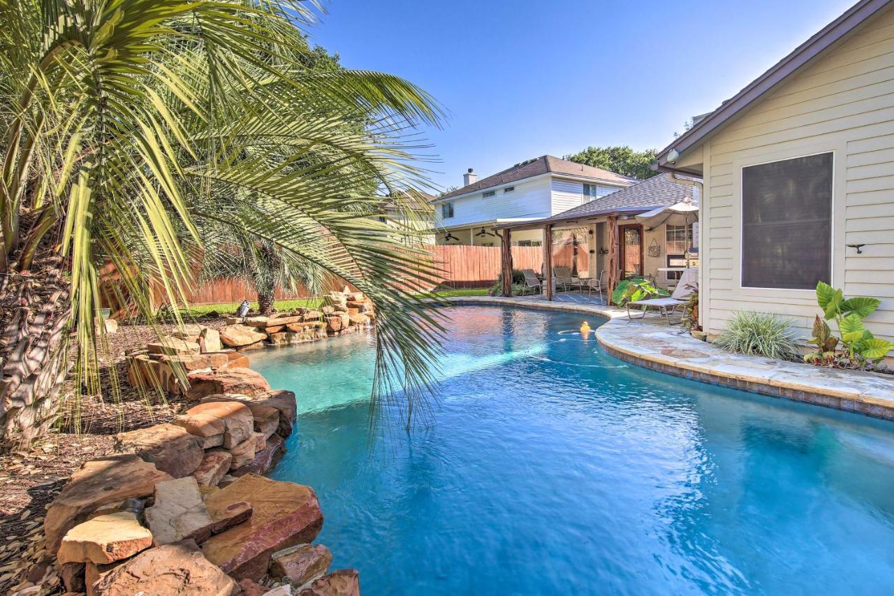 Вилла Peaceful San Antonio Oasis With Private Pool And Grill Экстерьер фото